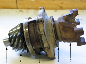 QP 4.56 Ratio Ring & Pinion Gear Set For Chevy GM 9.5 Inch 14-Bolt Rear Axle (Silverado)